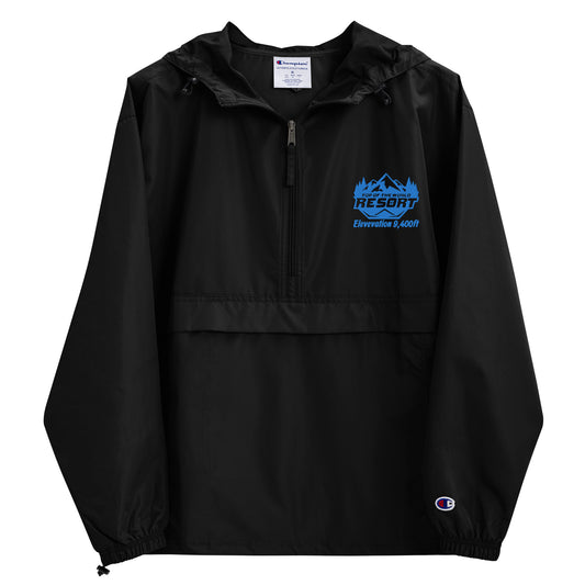 Embroidered Top of the World Champion Packable Jacket